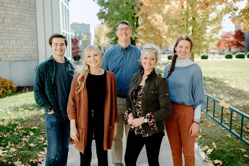 Faculty and students together